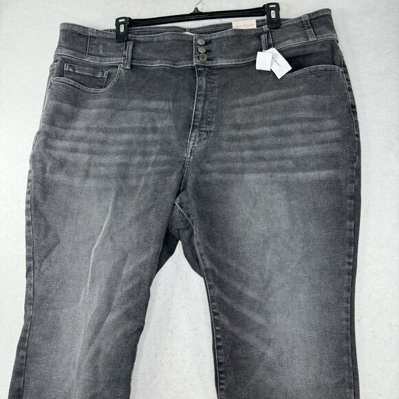 NEW‎ Lane Bryant Ultra High Rise Stretch Jegging Jeans Flex Magic Plus 28 Black - Picture 12 of 14